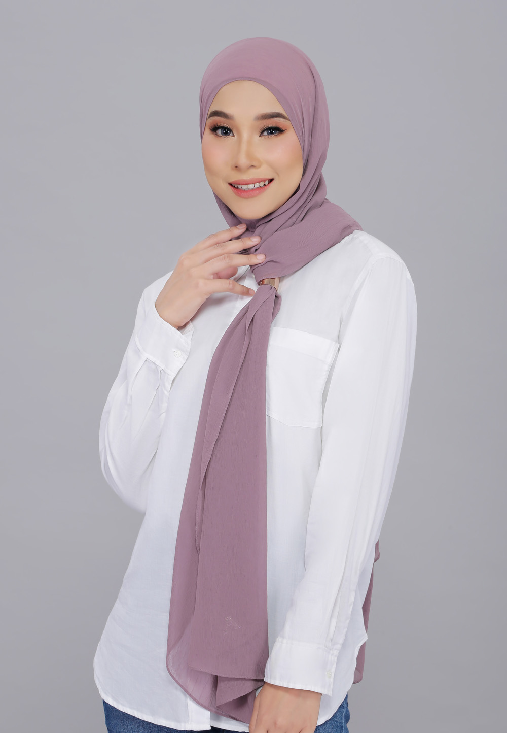 SHAWL CRYSTAL EDITION IN AMETHYST